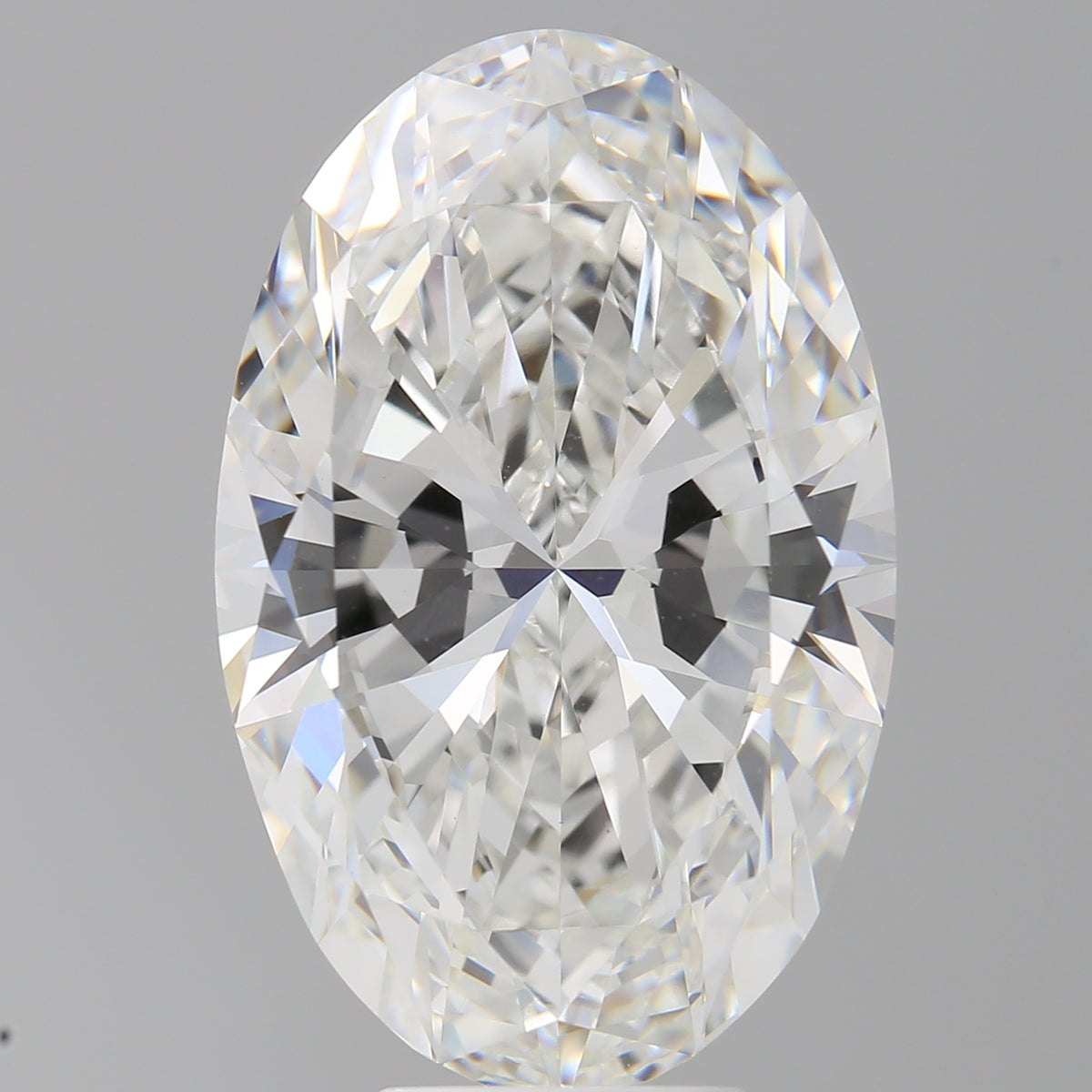 8.10 Carat Oval Shaped, Excellent Cut, F Color, VVS2 Clarity, IGI Certified Lab Grown Diamond