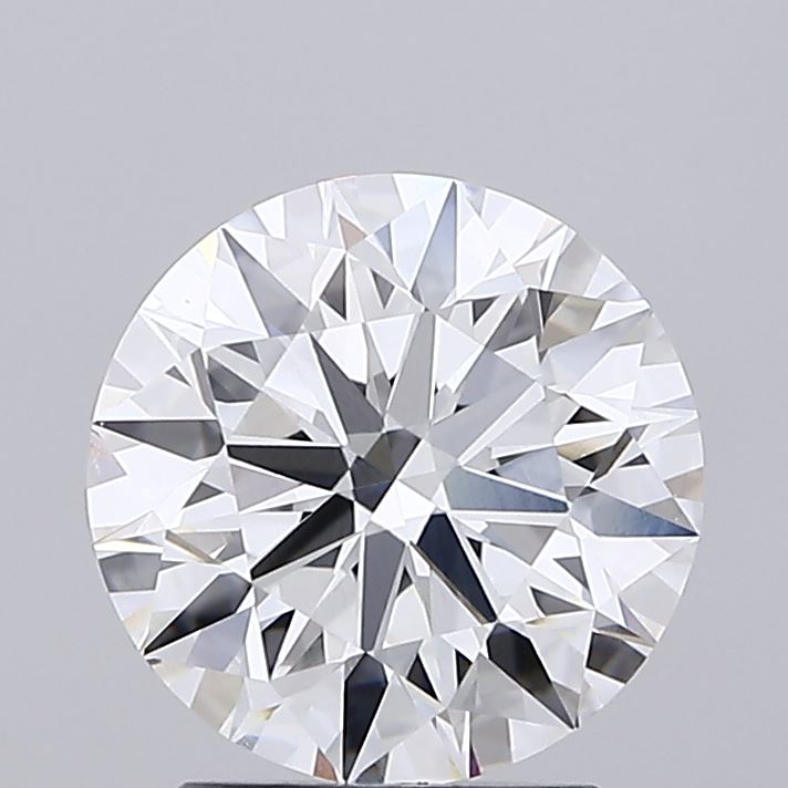 2.38 Carat Round Shaped, Ideal Cut, E Color, VVS2 Clarity, IGI Certified Lab Grown Diamond