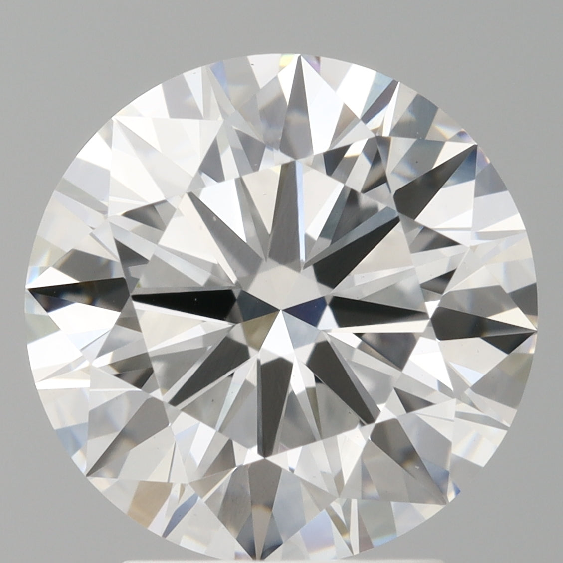 3.07 Carat Round Shaped, Ideal Cut, E Color, VVS2 Clarity, IGI Certified Lab Grown Diamond