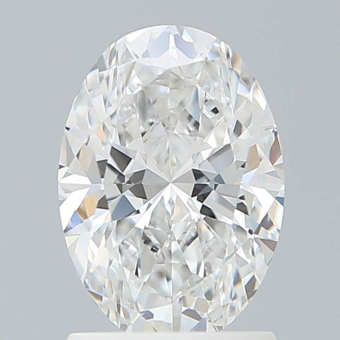 1.56 Carat Oval Shaped, Ideal Cut, E Color, VVS1 Clarity, IGI Certified Lab Grown Diamond