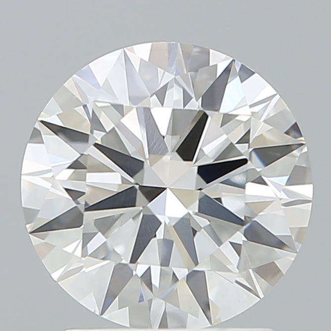 2.04 Carat Round Shaped, Ideal Cut, E Color, VVS2 Clarity, IGI Certified Lab Grown Diamond