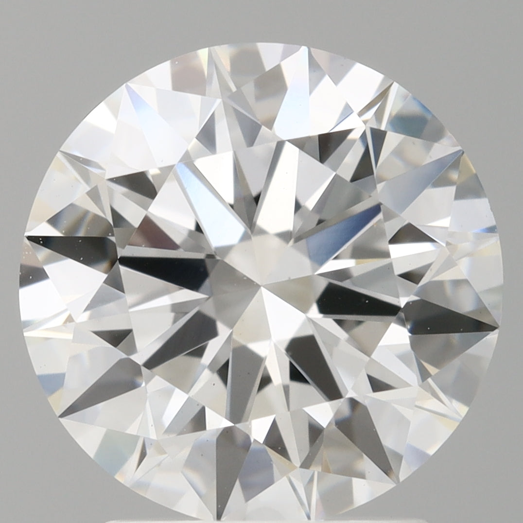 2.59 Carat Round Shaped, Ideal Cut, E Color, VS1 Clarity, IGI Certified Lab Grown Diamond