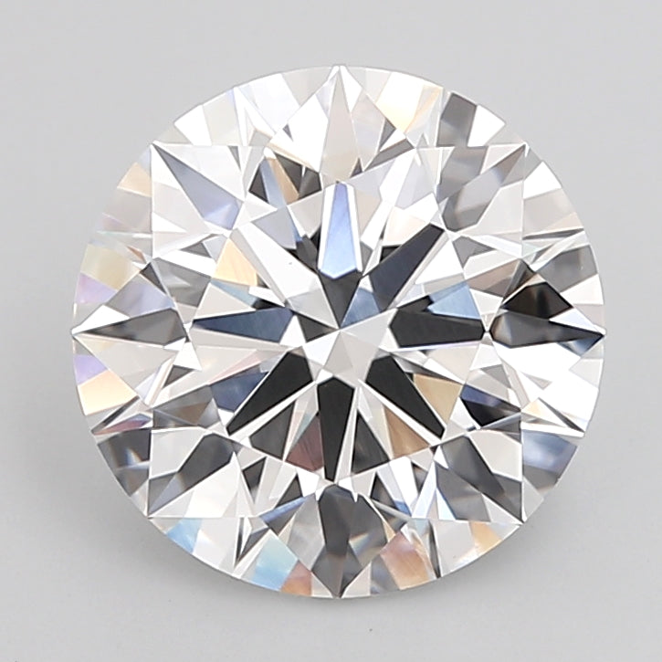 5.03 Carat Round Shaped, Ideal Cut, E Color, VVS2 Clarity, IGI Certified Lab Grown Diamond