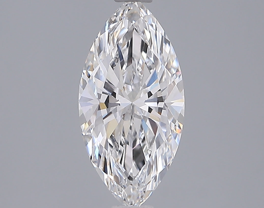 1.55 Carat Marquise Shaped, Ideal Cut, D Color, VVS2 Clarity, IGI Certified Lab Grown Diamond
