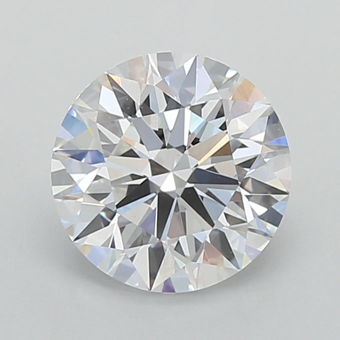 1.54 Carat Round Shaped, Ideal Cut, E Color, VVS2 Clarity, IGI Certified Lab Grown Diamond