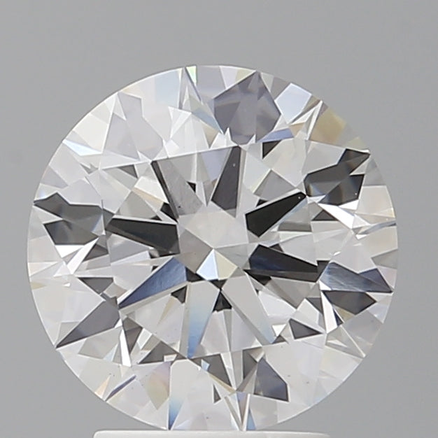 3.05 Carat Round Shaped, Ideal Cut, F Color, VS1 Clarity, IGI Certified Lab Grown Diamond