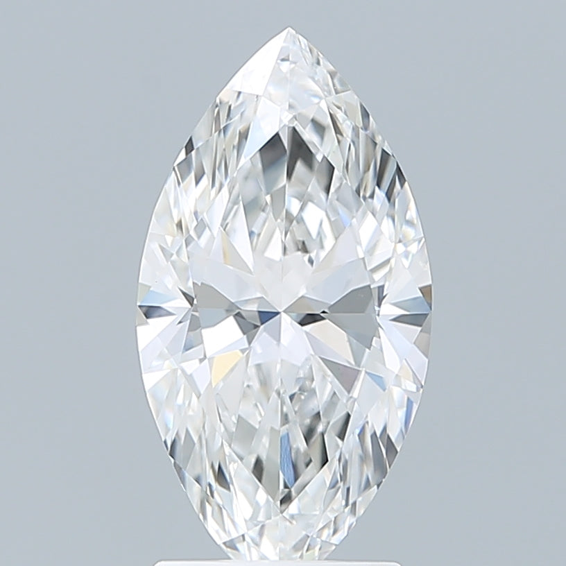 2.10 Carat Marquise Shaped, Ideal Cut, E Color, VVS2 Clarity, IGI Certified Lab Grown Diamond
