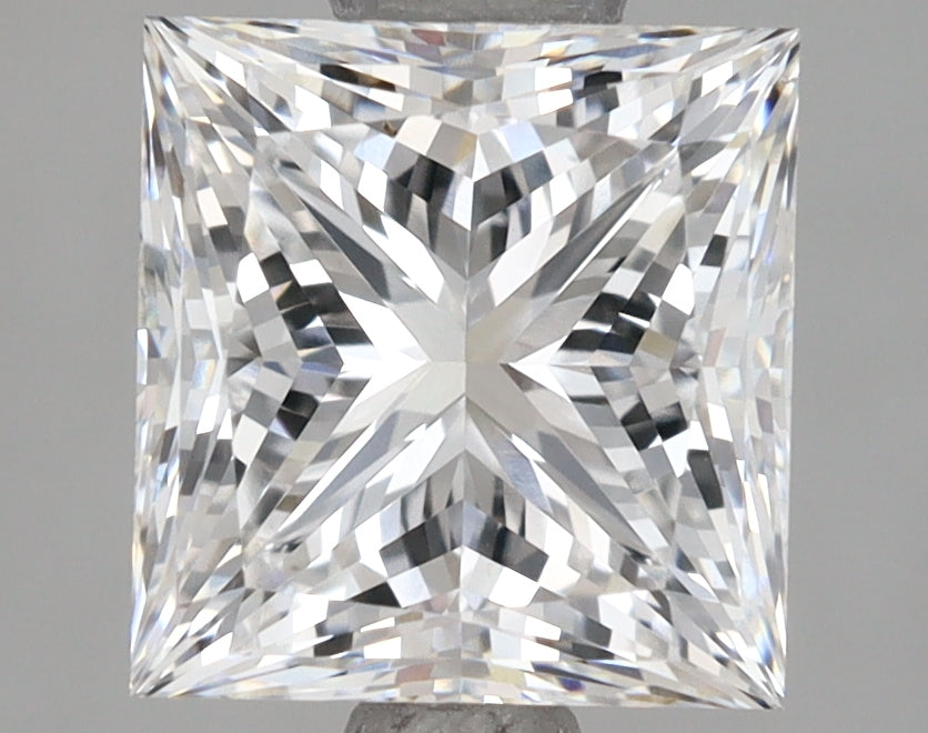 2.08 Carat Princess Shaped, Excellent Cut, D Color, VVS1 Clarity, IGI Certified Lab Grown Diamond
