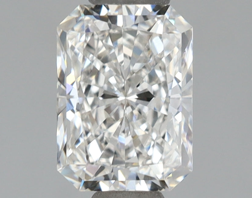 1.02 Carat Radiant Shaped, Excellent Cut, F Color, VVS1 Clarity, IGI Certified Lab Grown Diamond