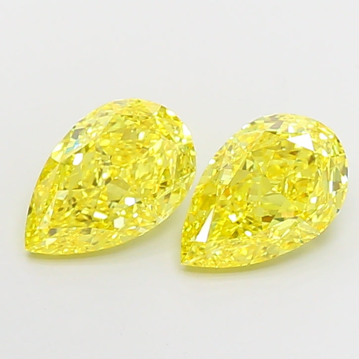 3.09 Carat Pear Shaped, Ideal Cut, VS1 Clarity, IGI Certified Lab Grown Diamond