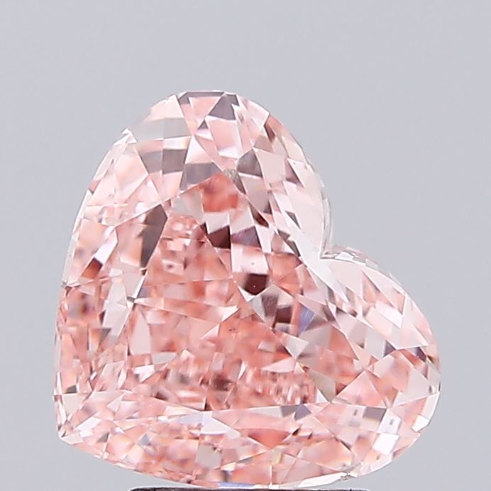 3.54 Carat Heart Shaped, Very Good Cut, VVS2 Clarity, IGI Certified Lab Grown Diamond