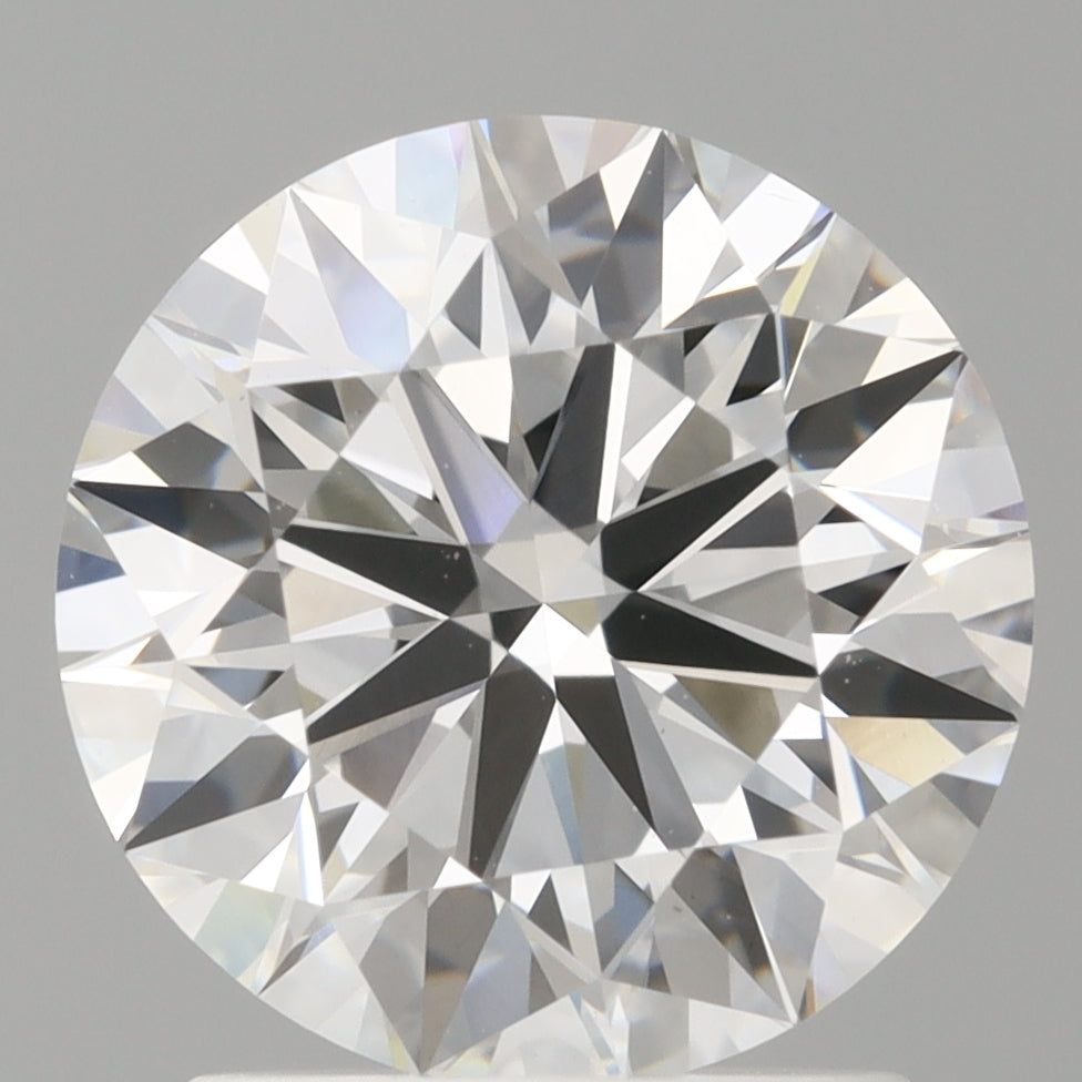 1.98 Carat Round Shaped, Excellent Cut, E Color, VS1 Clarity, IGI Certified Lab Grown Diamond
