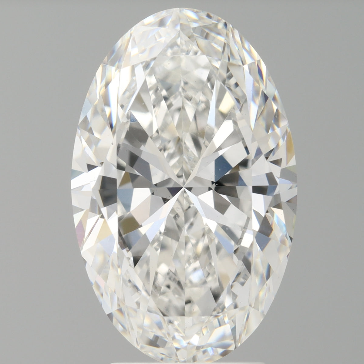 4.05 Carat Oval Shaped, Ideal Cut, E Color, VVS2 Clarity, IGI Certified Lab Grown Diamond