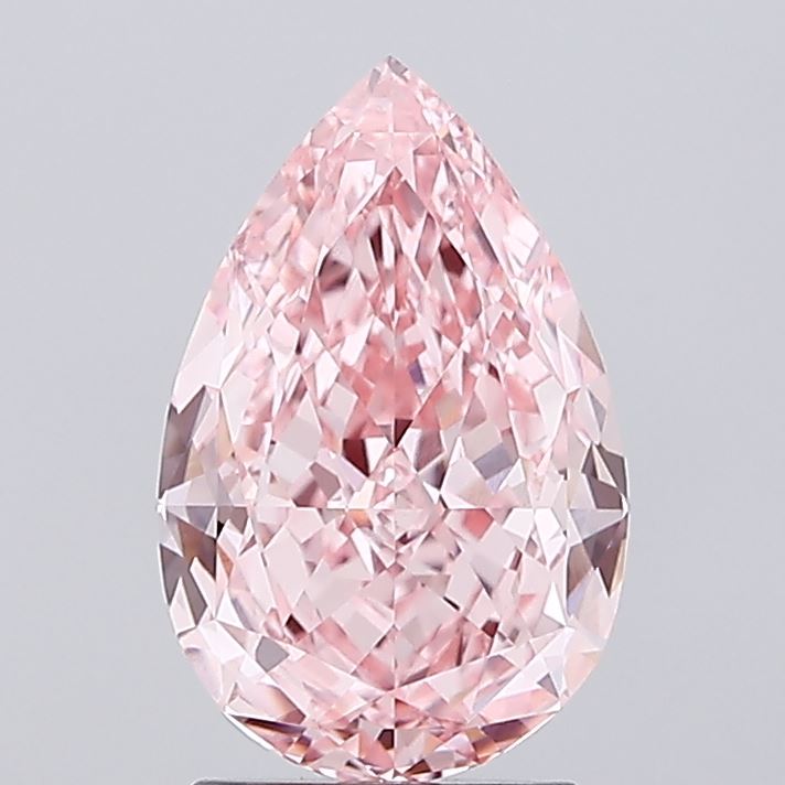 2.51 Carat Pear Shaped, Ideal Cut, VS1 Clarity, IGI Certified Lab Grown Diamond