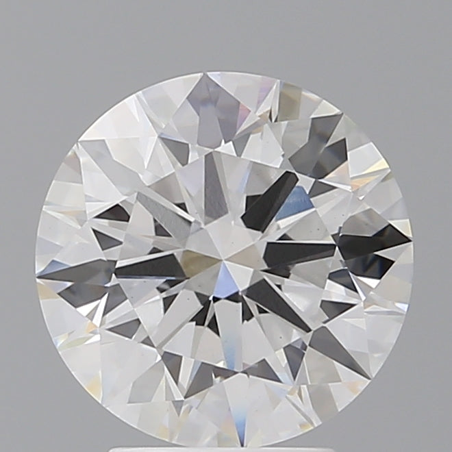 3.57 Carat Round Shaped, Ideal Cut, E Color, VVS2 Clarity, IGI Certified Lab Grown Diamond