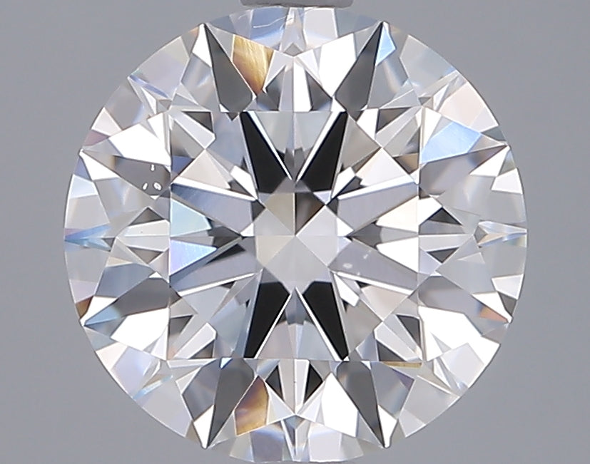 3.05 Carat Round Shaped, Ideal Cut, D Color, VVS2 Clarity, IGI Certified Lab Grown Diamond