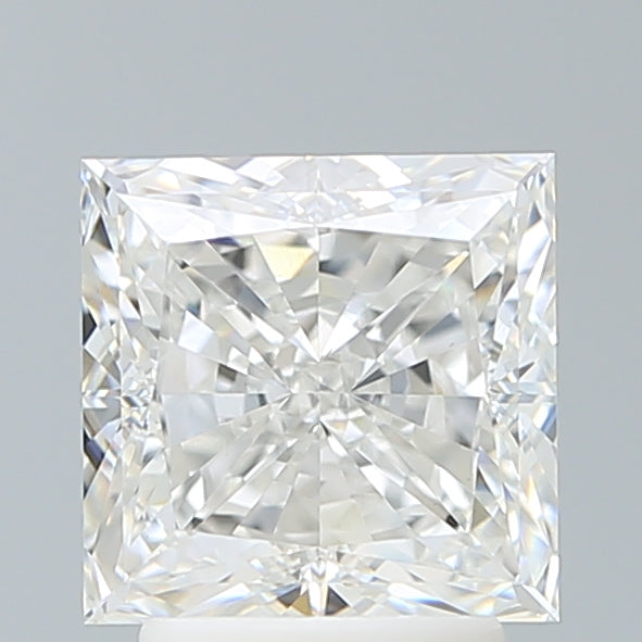 3.19 Carat Princess Shaped, Ideal Cut, E Color, VVS2 Clarity, IGI Certified Lab Grown Diamond