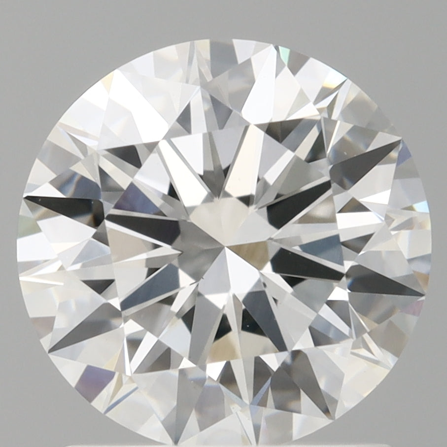 1.53 Carat Round Shaped, Ideal Cut, E Color, VVS2 Clarity, IGI Certified Lab Grown Diamond