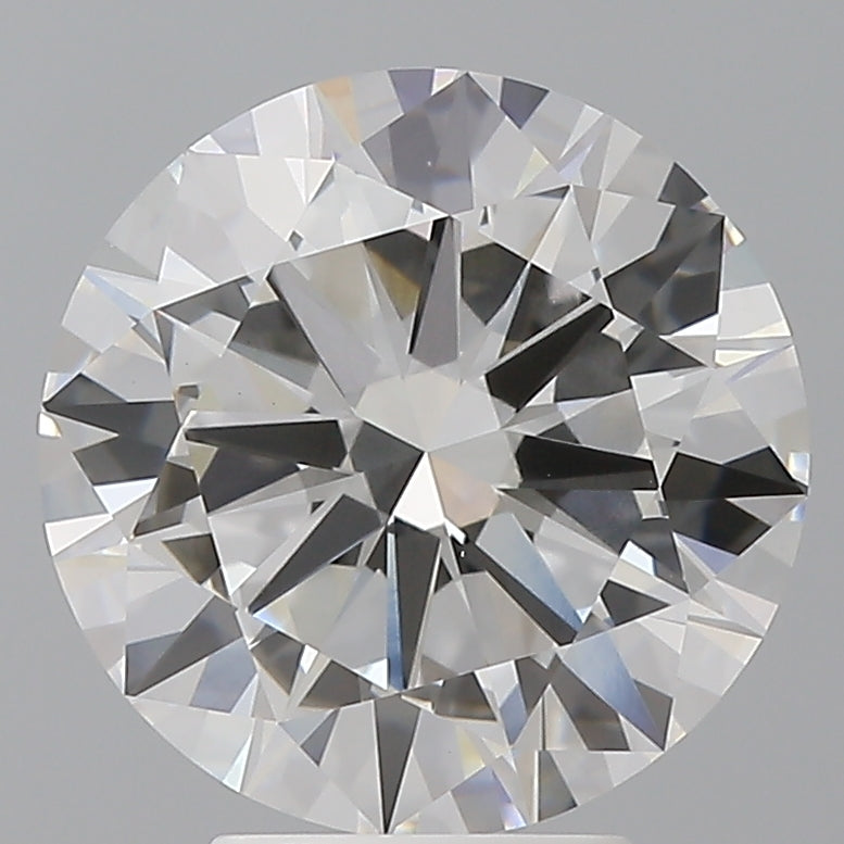 4.53 Carat Round Shaped, Excellent Cut, E Color, VVS2 Clarity, IGI Certified Lab Grown Diamond