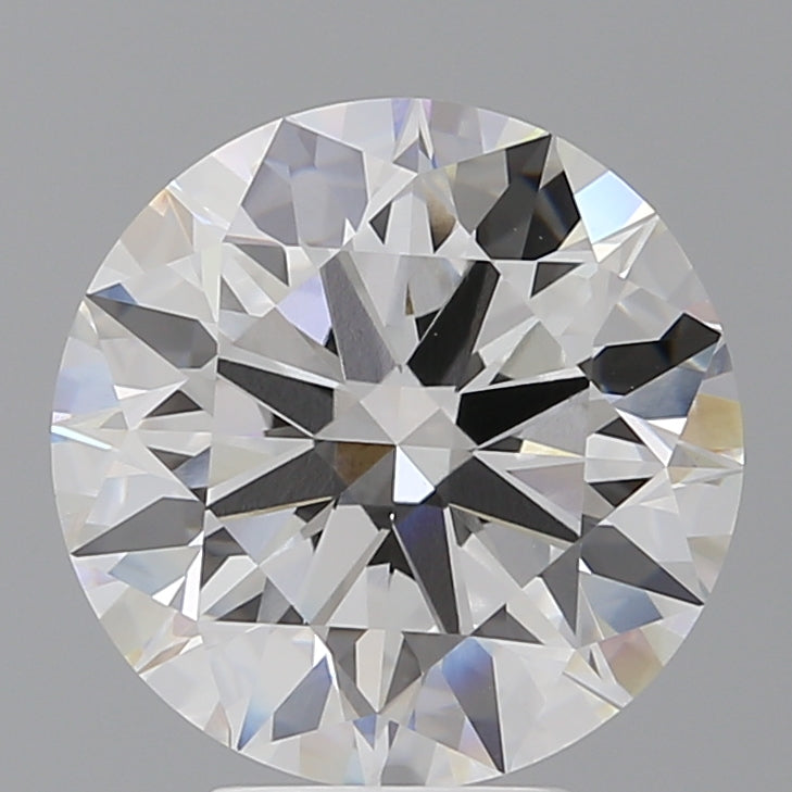 5.57 Carat Round Shaped, Ideal Cut, F Color, VVS2 Clarity, IGI Certified Lab Grown Diamond