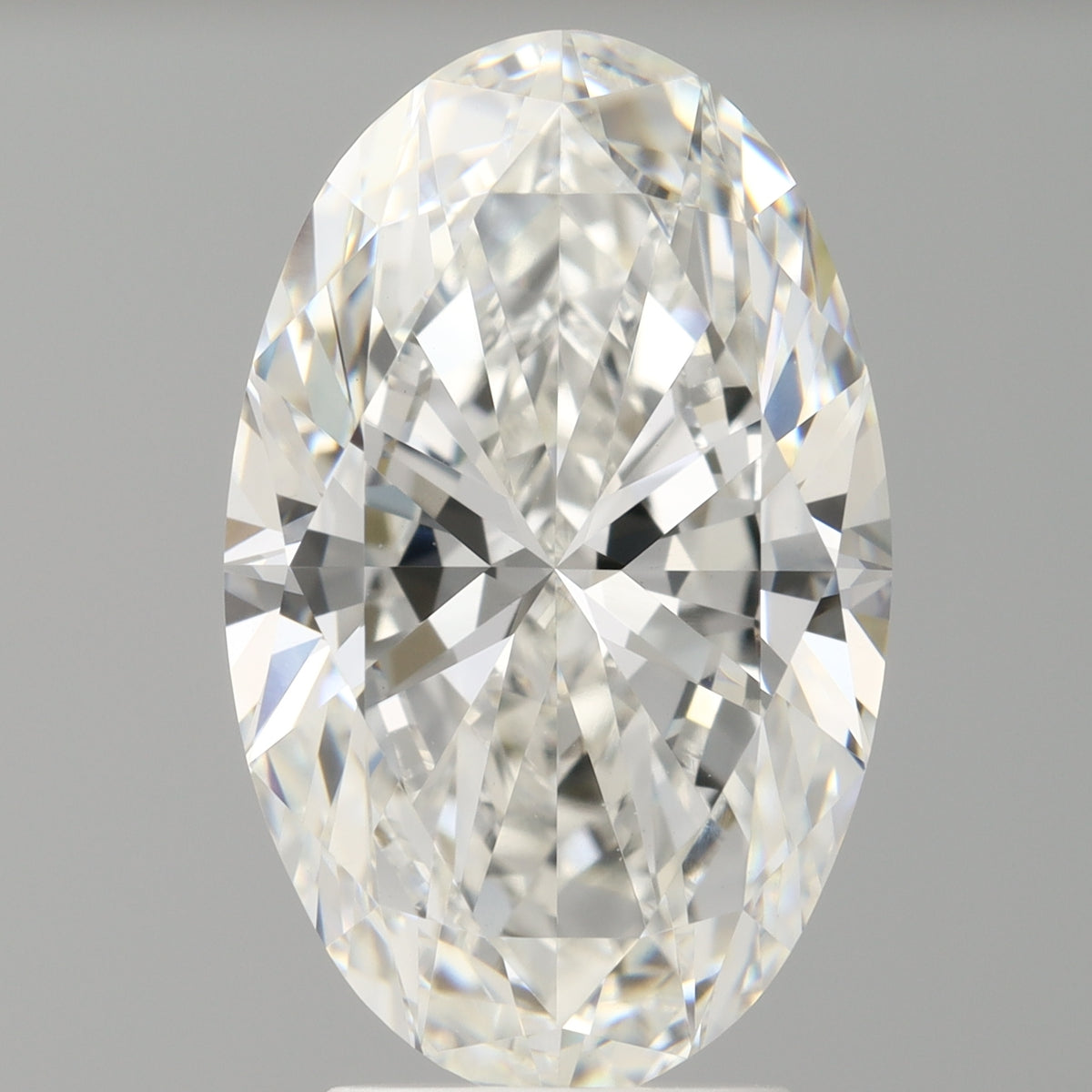 4.03 Carat Oval Shaped, Ideal Cut, E Color, VVS2 Clarity, IGI Certified Lab Grown Diamond