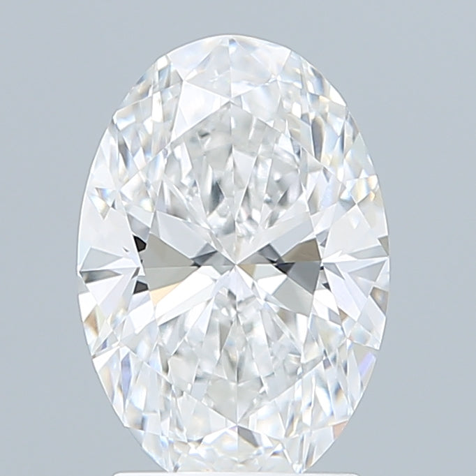 2.26 Carat Oval Shaped, Ideal Cut, E Color, VVS2 Clarity, IGI Certified Lab Grown Diamond