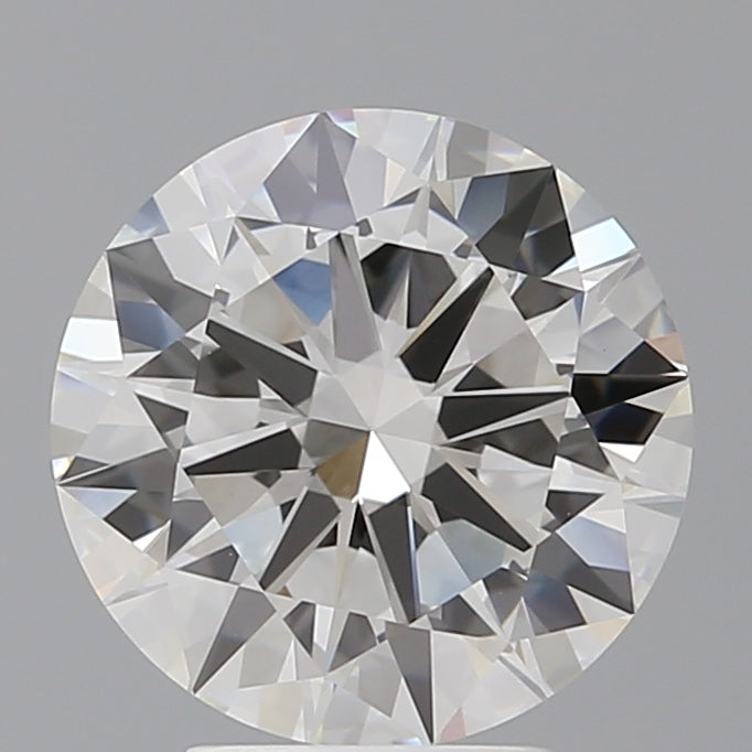 4.03 Carat Round Shaped, Excellent Cut, F Color, VVS2 Clarity, IGI Certified Lab Grown Diamond
