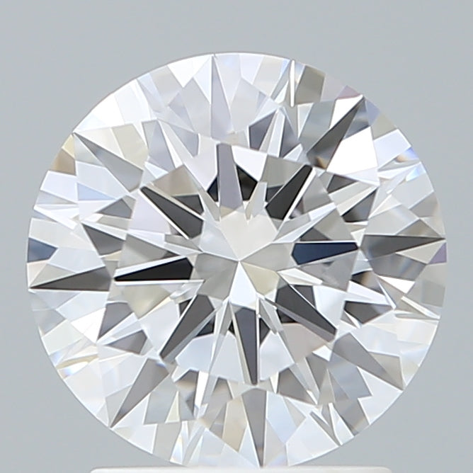 2.08 Carat Round Shaped, Ideal Cut, D Color, VVS2 Clarity, IGI Certified Lab Grown Diamond