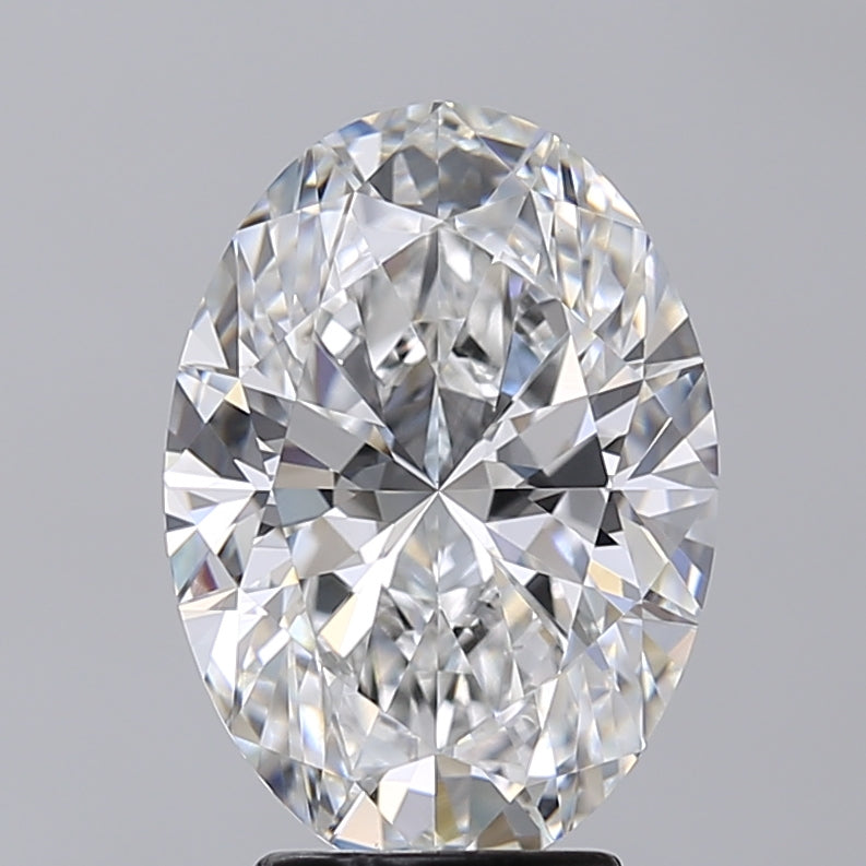 4.02 Carat Oval Shaped, Excellent Cut, E Color, VVS2 Clarity, IGI Certified Lab Grown Diamond