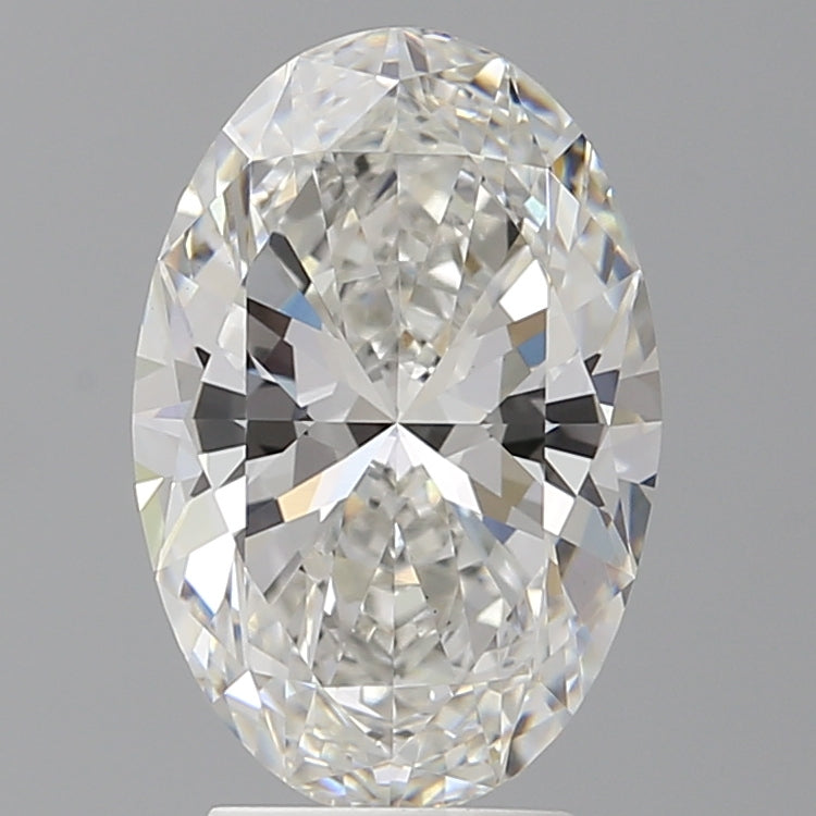 3.59 Carat Oval Shaped, Ideal Cut, F Color, VS1 Clarity, IGI Certified Lab Grown Diamond