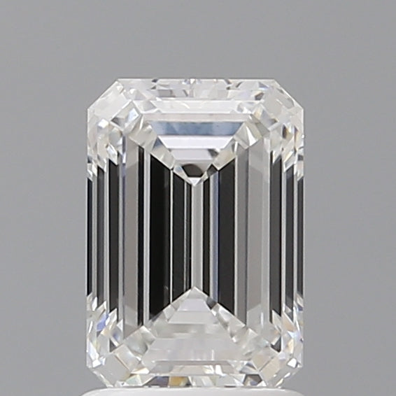 1.58 Carat Emerald Shaped, Ideal Cut, E Color, VVS2 Clarity, IGI Certified Lab Grown Diamond