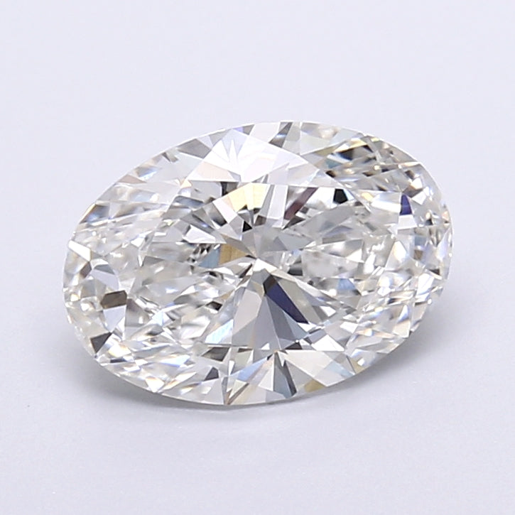 2.02 Carat Oval Shaped, Very Good Cut, F Color, VVS2 Clarity, IGI Certified Lab Grown Diamond