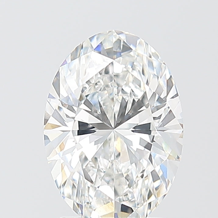 2.00 Carat Oval Shaped, Excellent Cut, E Color, VS1 Clarity, IGI Certified Lab Grown Diamond