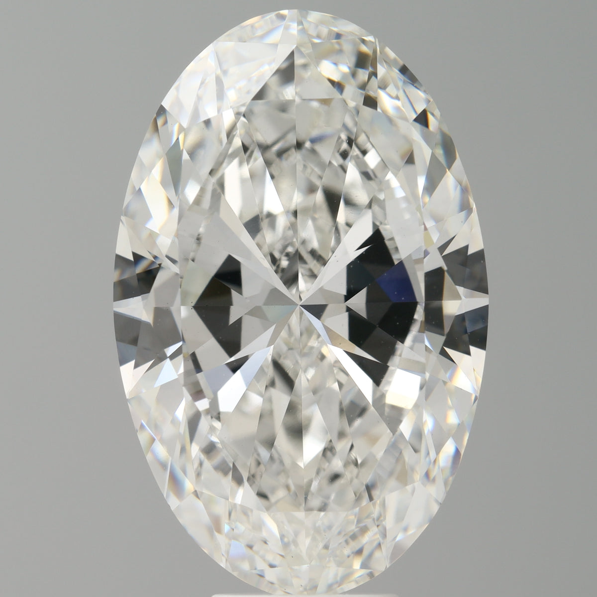 10.00 Carat Oval Shaped, Excellent Cut, F Color, VS1 Clarity, IGI Certified Lab Grown Diamond