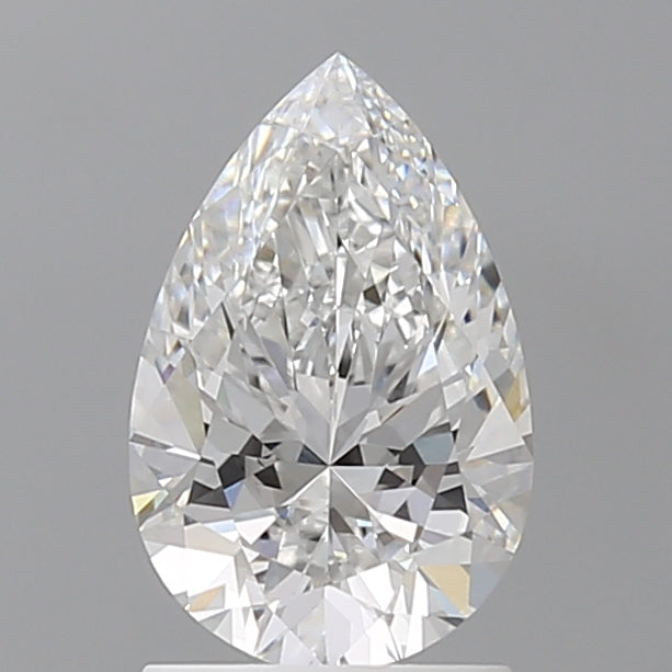 1.56 Carat Pear Shaped, Ideal Cut, D Color, VVS2 Clarity, IGI Certified Lab Grown Diamond