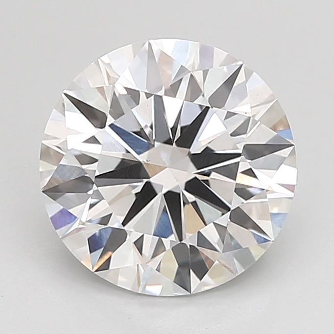 2.51 Carat Round Shaped, Ideal Cut, D Color, VS1 Clarity, IGI Certified Lab Grown Diamond