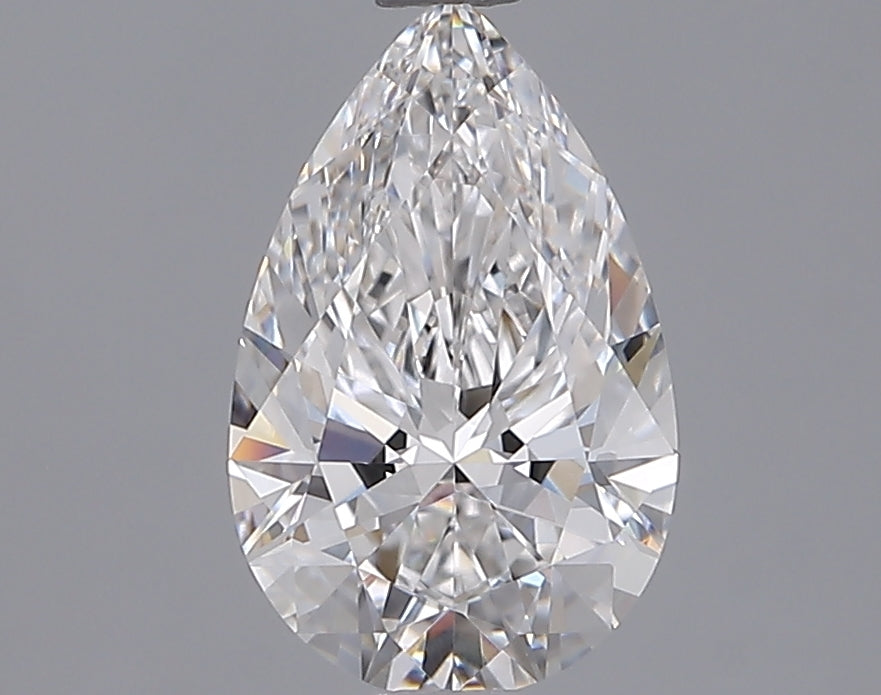 1.53 Carat Pear Shaped, Ideal Cut, E Color, VVS2 Clarity, IGI Certified Lab Grown Diamond