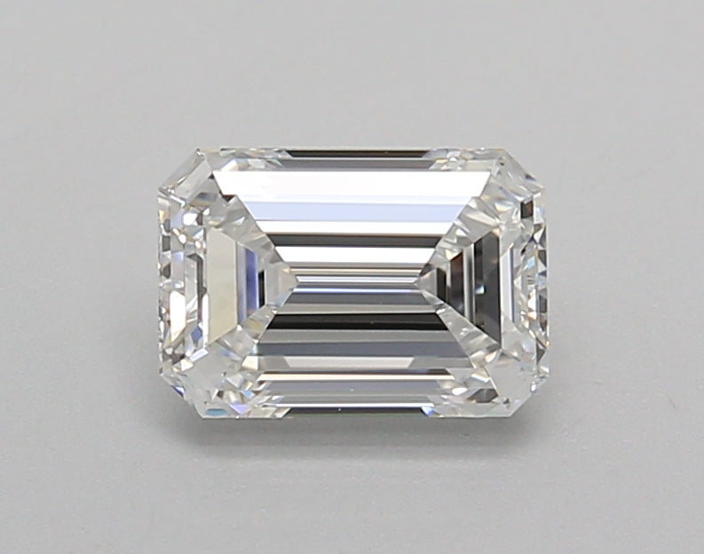 1.02 Carat Emerald Shaped, Excellent Cut, D Color, VVS2 Clarity, IGI Certified Lab Grown Diamond