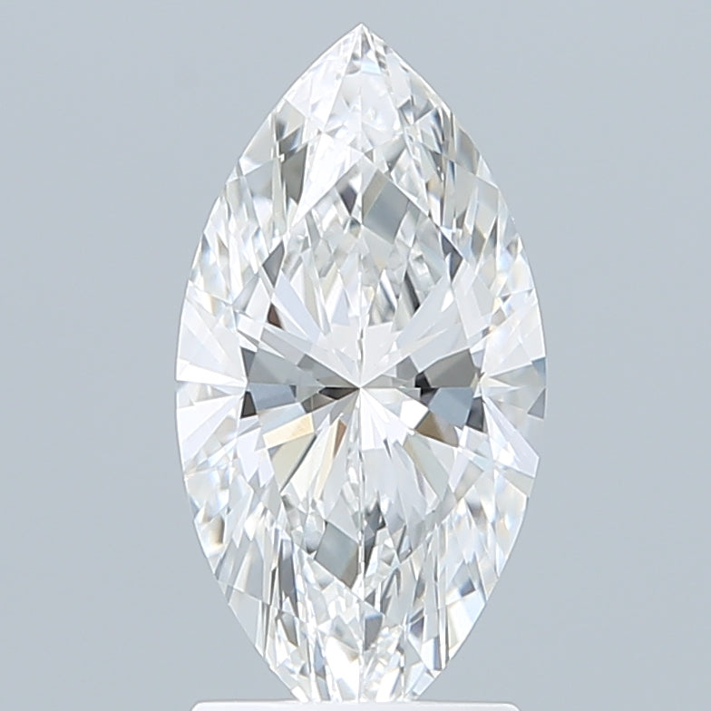 2.02 Carat Marquise Shaped, Ideal Cut, E Color, VVS2 Clarity, IGI Certified Lab Grown Diamond