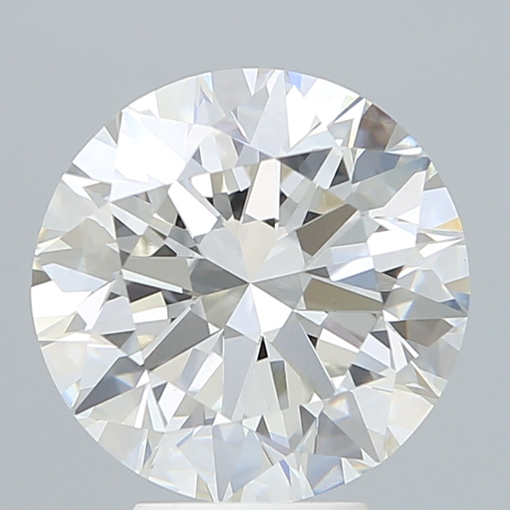 5.40 Carat Round Shaped, Excellent Cut, G Color, VS1 Clarity, IGI Certified Lab Grown Diamond