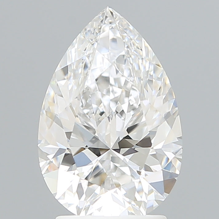2.61 Carat Pear Shaped, Excellent Cut, D Color, VS1 Clarity, IGI Certified Lab Grown Diamond