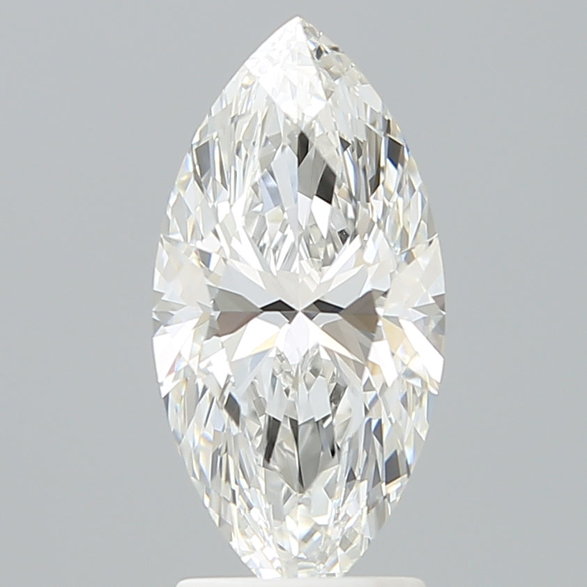 2.36 Carat Marquise Shaped, Ideal Cut, F Color, VVS1 Clarity, IGI Certified Lab Grown Diamond