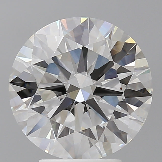 4.08 Carat Round Shaped, Ideal Cut, F Color, VS2 Clarity, IGI Certified Lab Grown Diamond