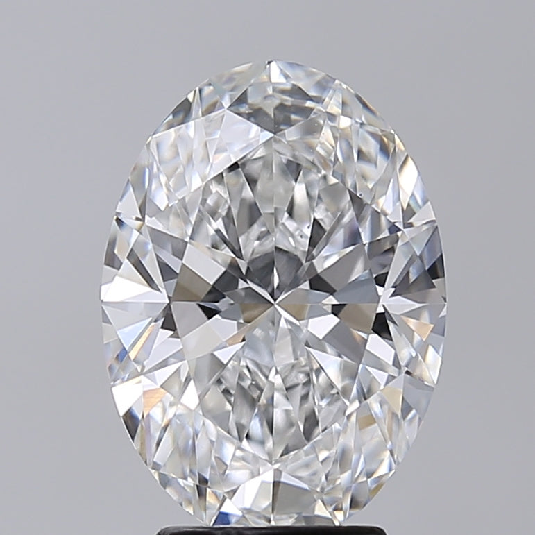 3.69 Carat Oval Shaped, Excellent Cut, E Color, VS1 Clarity, IGI Certified Lab Grown Diamond