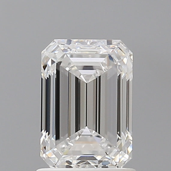 1.54 Carat Emerald Shaped, Ideal Cut, D Color, VS1 Clarity, IGI Certified Lab Grown Diamond