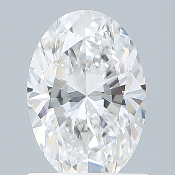 1.09 Carat Oval Shaped, Excellent Cut, D Color, VVS2 Clarity, IGI Certified Lab Grown Diamond
