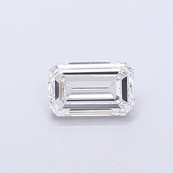 0.40 Carat Emerald Shaped, Very Good Cut, D Color, VS2 Clarity, IGI Certified Lab Grown Diamond
