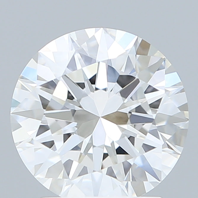 2.19 Carat Round Shaped, Excellent Cut, E Color, VVS2 Clarity, IGI Certified Lab Grown Diamond