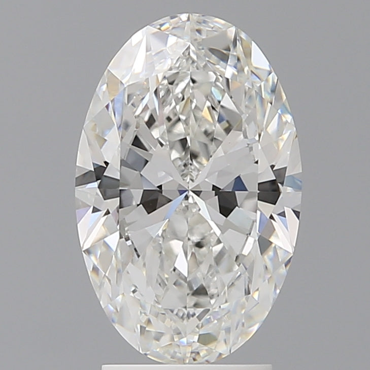 3.02 Carat Oval Shaped, Ideal Cut, F Color, VVS2 Clarity, IGI Certified Lab Grown Diamond