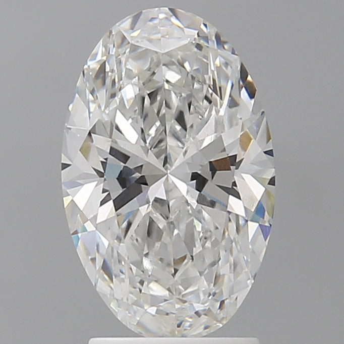 2.59 Carat Oval Shaped, Ideal Cut, E Color, VVS2 Clarity, IGI Certified Lab Grown Diamond